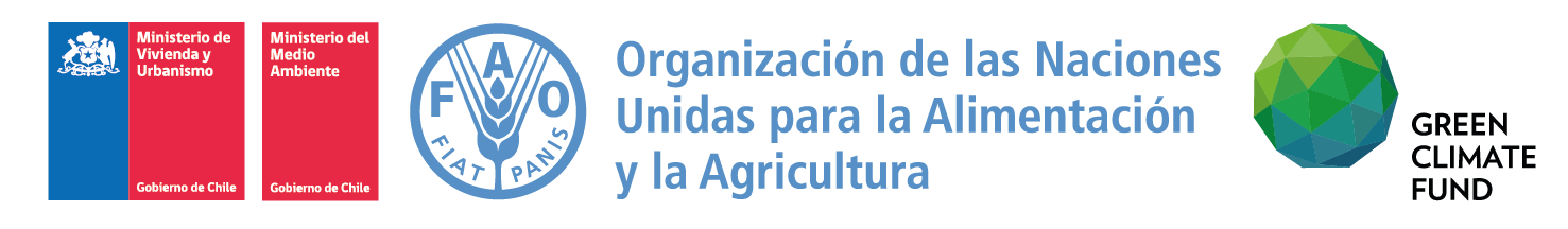 Estrategia Ciudades Verdes — Gobierno de Chile · MINVU · MMA · FAO · Green Climate Fund